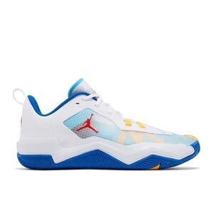 Nike Air Jordan One Take Russel Westbrook UCLA Blue & White Low Top Sneakers